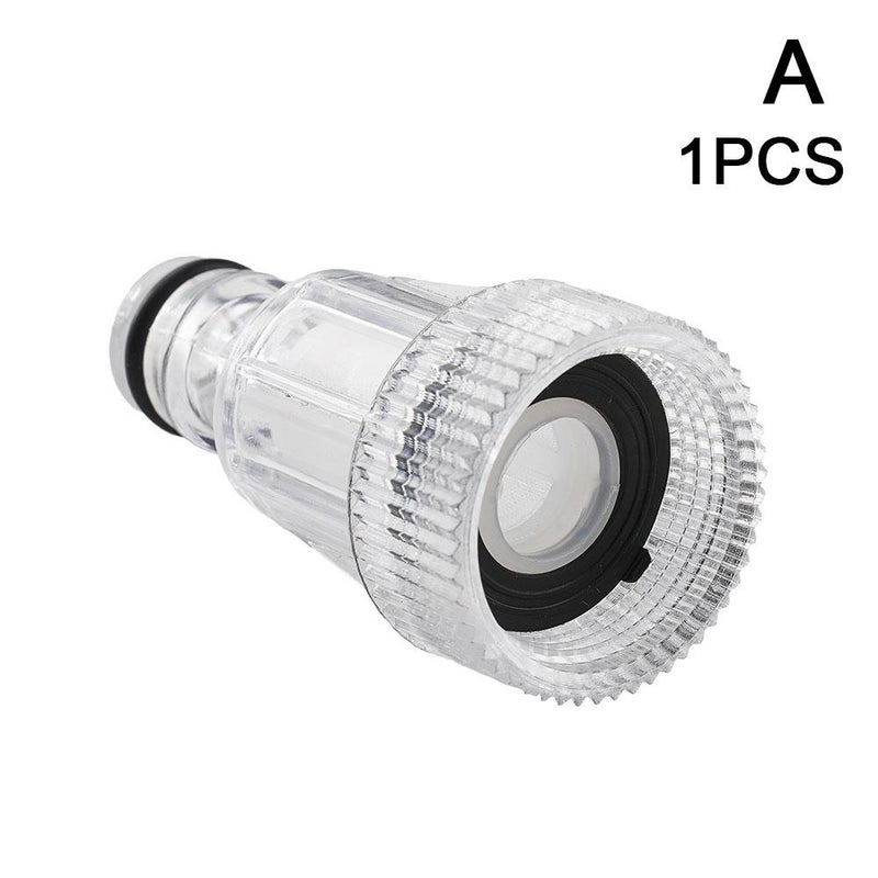 Handheld high-pressure car washer water inlet filter nipple connector 6-point interface